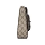 GUCCI HORSEBIT 1955 MINI SHOULDER BAG IN BEIG AND EBONY