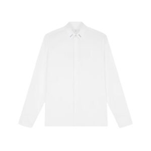 GIVENCHY SHIRT IN POPLIN WITH COLLAR DETAILS