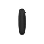 GUCCI GG RUBBER EFFECT CROSSBODY BAG IN BLACK