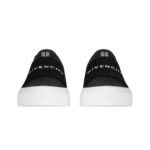 CITY SPORT SNEAKERS IN LEATHER WITH GIVENCHY STRAP