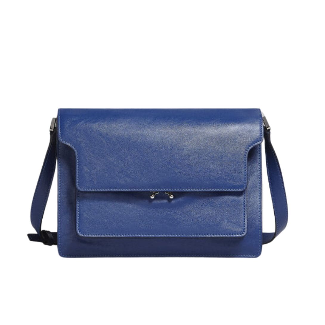 MARNI TRUNK SOFT LARGE BAG IN LEATHER