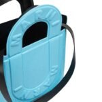 MARNI TURQUOISE LEATHER SWEEDY SMALL TOTE BAG