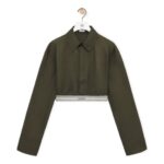 LOEWE CROPPED SHIRT IN COTTON