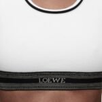 LOEWE CROPPED TANK TOP IN VISCOSE