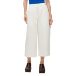 LOEWE CROPPED TROUSERS IN DENIM