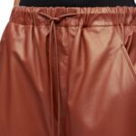 LOEWE CROPPED TROUSERS IN NAPPA LAMBSKIN