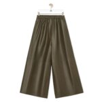 LOEWE CROPPED TROUSERS IN NAPPA LAMBSKIN