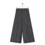 LOEWE CROPPED TROUSER IN WOOL