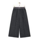 LOEWE CROPPED TROUSER IN WOOL
