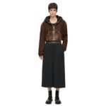 LOEWE CROPPED TROUSER IN WOOL