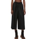 LOEWE CROPPED TROUSER IN WOOL