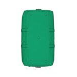 GUCCI GG RUBBER EFFECT MEDIUM DUFFLE BAG GREEN LETAHER