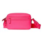 GUCCI GG RUBBER EFFECT CROSSBODY BAG IN PINK
