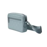 GUCCI GG RUBBER EFFECT CROSSBODY BAG IN LIGHT BLUE