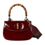 GUCCI GUCCI BAMBOO 1947 SMALL TOP HANDLE BAG