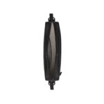 GUCCI GG RUBBER EFFECT CROSSBODY BAG IN BLACK LEATHER