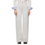 LOEWE HIGH WAISTED JEANS IN DENIM