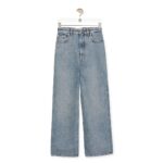 LOEWE HIGH WAISTED JEANS IN DENIM