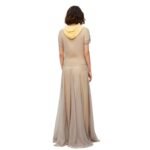 LOEWE HOODED JUMPIST IN SILK AND VISCOSE