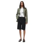 LOEWE PIN SHORTS IN COTTON