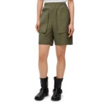 LOEWE SHORTS IN COTTON BLEND
