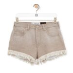 LOEWE SHORTS IN DENIM