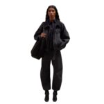 LEMAIRE DOUBLE LAYER BLOUSON WITH RIB