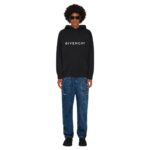 GIVENCHY ARCHETYPE SLIM FIT HOODIE IN FLEECE