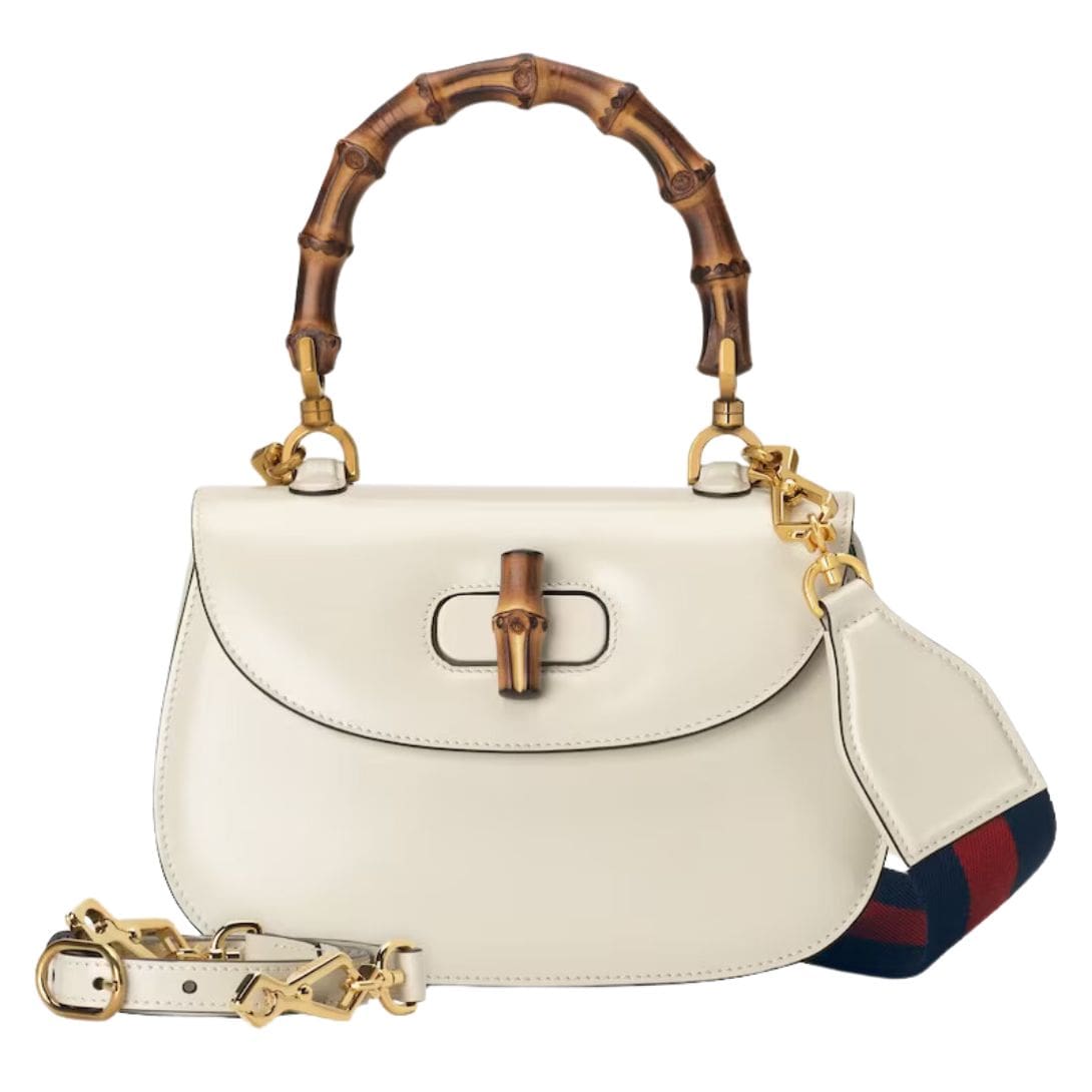 GUCCI BAMBOO 1947 SMALL TOP HANDLE BAG