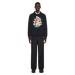 GIVENCHY PSYCHEDELIC BOXY FIT HOODIE IN FLEECE