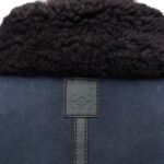 LOEWE ANAGRAM JACKET IN SHEARLING