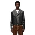 LOEWE BIKER JACKET IN NAPPA LAMBSKIN