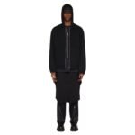 GIVENCHY HOODIE IN DOUBLE FACE WOOL AND CASHMERE