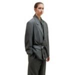 LEMAIRE BELTED LIGHT TAILORED JACKET