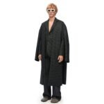 LOEWE DOUBLE LAYER COAT IN WOOL