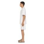 GIVENCHY BOXY FIT SHIRT IN COTTON TOWELLING WITH STRIPES