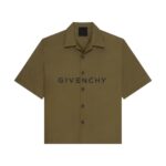 GIVENCHY BOXY FIT HAWAIIAN SHIRT IN POPLIN