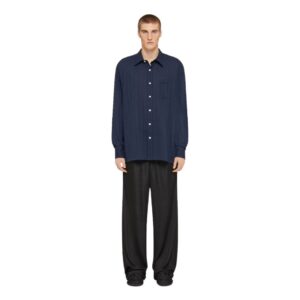 GIVENCHY SHIRT IN COTTON VOILE WITH STRIPES