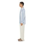 GIVENCHY SHIRT IN LINEN WITH 4G STRIPES
