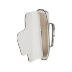 GUCCI HORSEBIT 1955 MINI SHOULDER BAG IN WHITE LEATHER