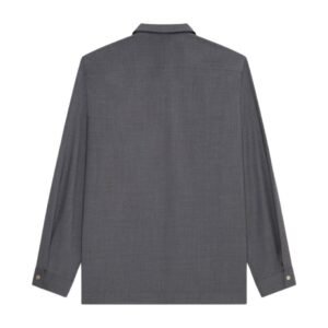 GIVENCHY ZIPPED SHIRT IN WOOL