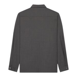 GIVENCHY ZIPPED SHIRT IN WOOL