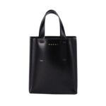 MARNI MUSEO MINI BAG IN BLACK LEATHER