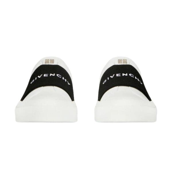 CITY SPORT SNEAKERS IN LEATHER WITH GIVENCHY STRAP