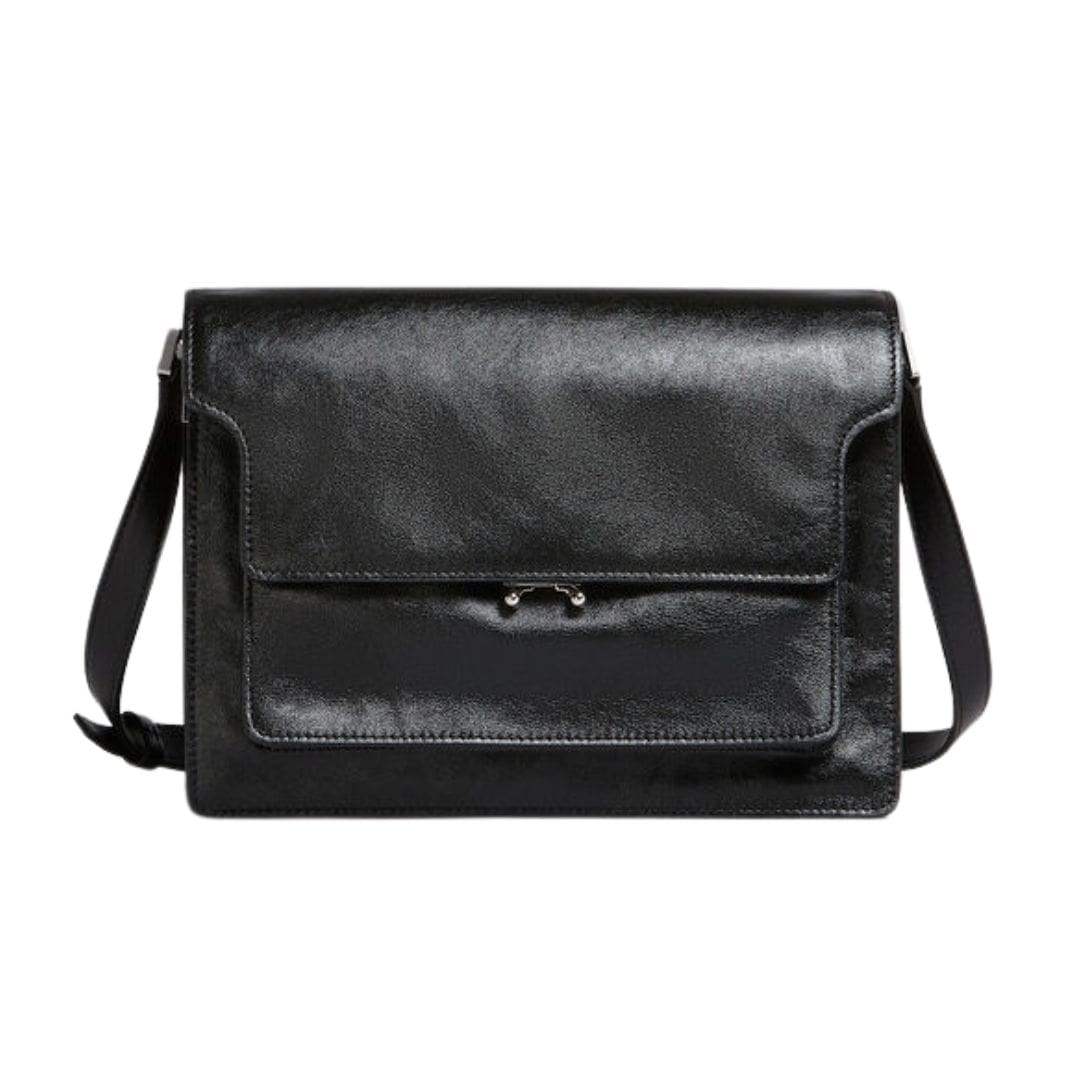 MARNI TRUNK SOFT LARGE BAG IN LEATHER