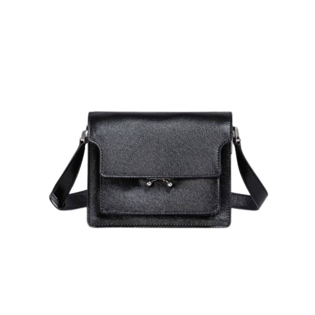 MARNI TRUNK SOFT MINI BAG IN LEATHER