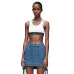 LOEWE CROPPED TANK TOP IN VISCOSE