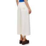 LOEWE CROPPED TROUSERS IN DENIM