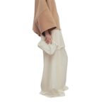 THE ROW BOURSE CLUTCH BAG IN LEATHER