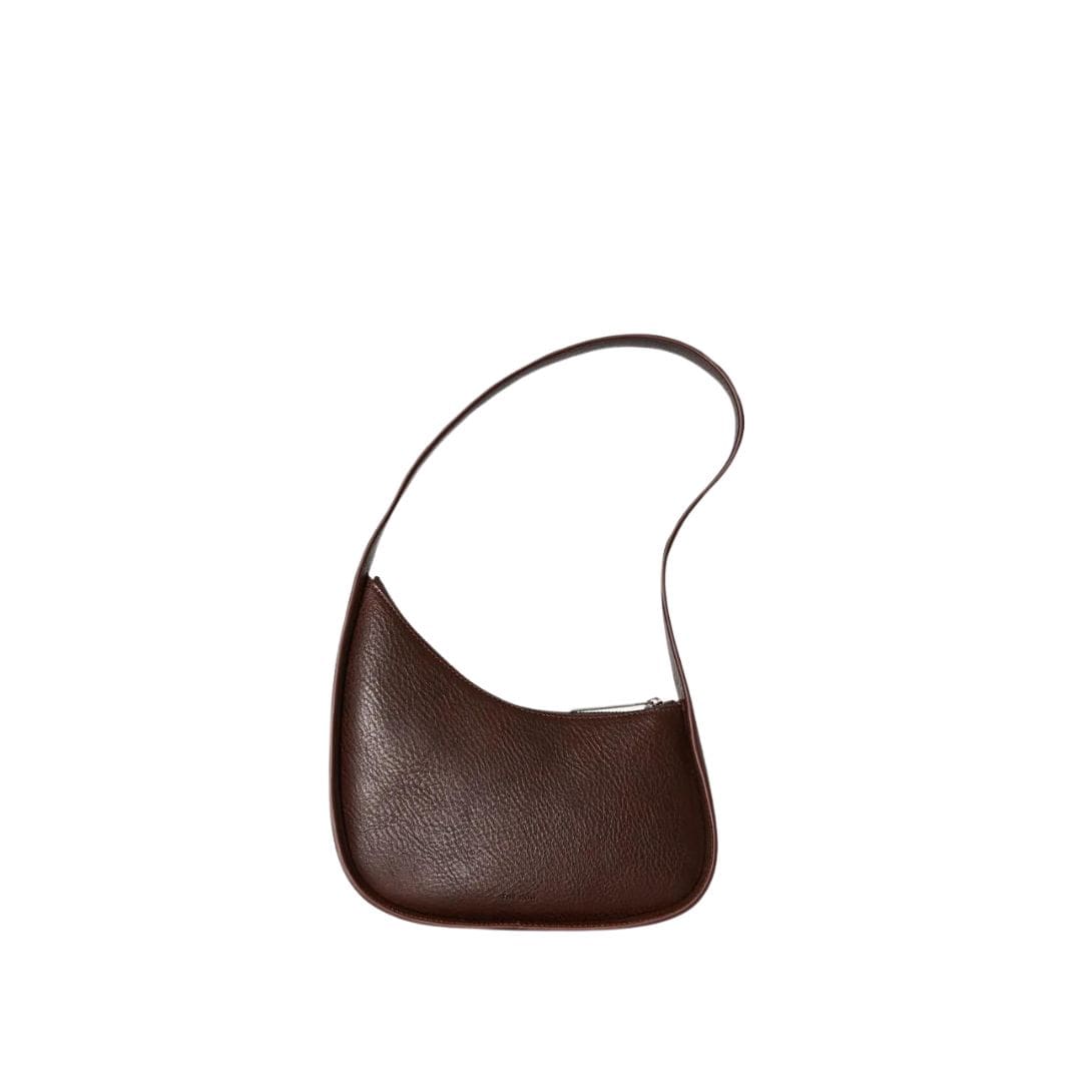 THE ROW HALF MOON BAG IN LEATHER